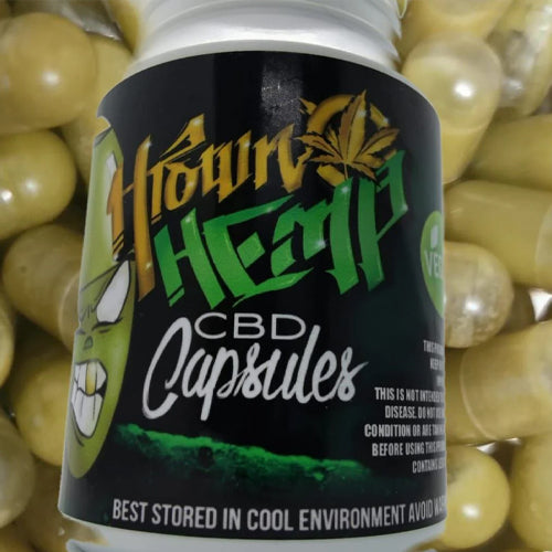 CBD capsules full spectrum (VEGAN) - H Town Hemp