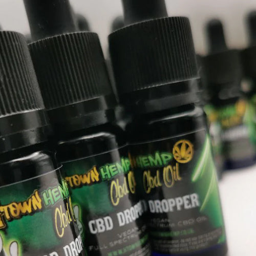 Full Spectrum CBD Hemp Oil 10% (1000mg) 10ml Bottle - H Town Hemp