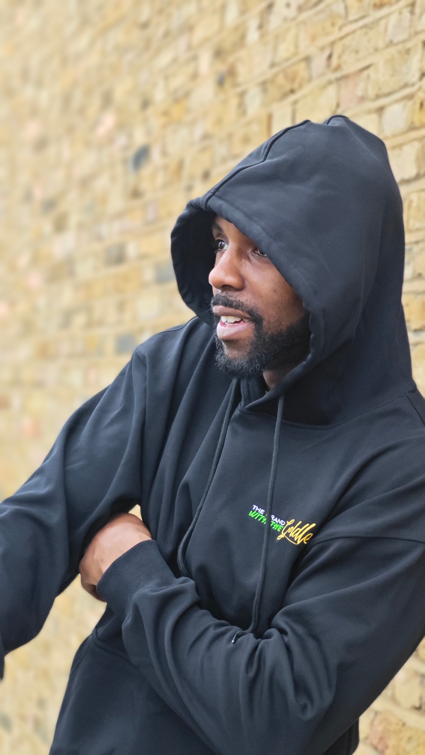 Luxury Cotton Hoodie Gold Leaf Edition