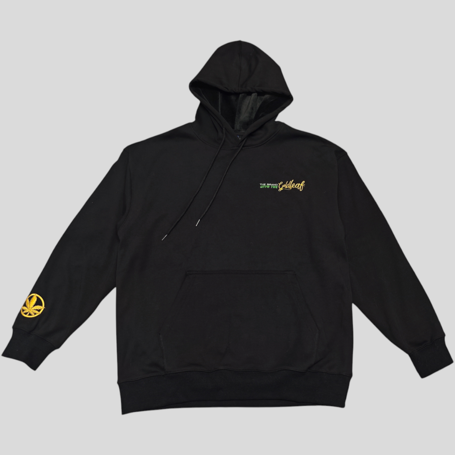 Luxury Cotton Hoodie Gold Leaf Edition