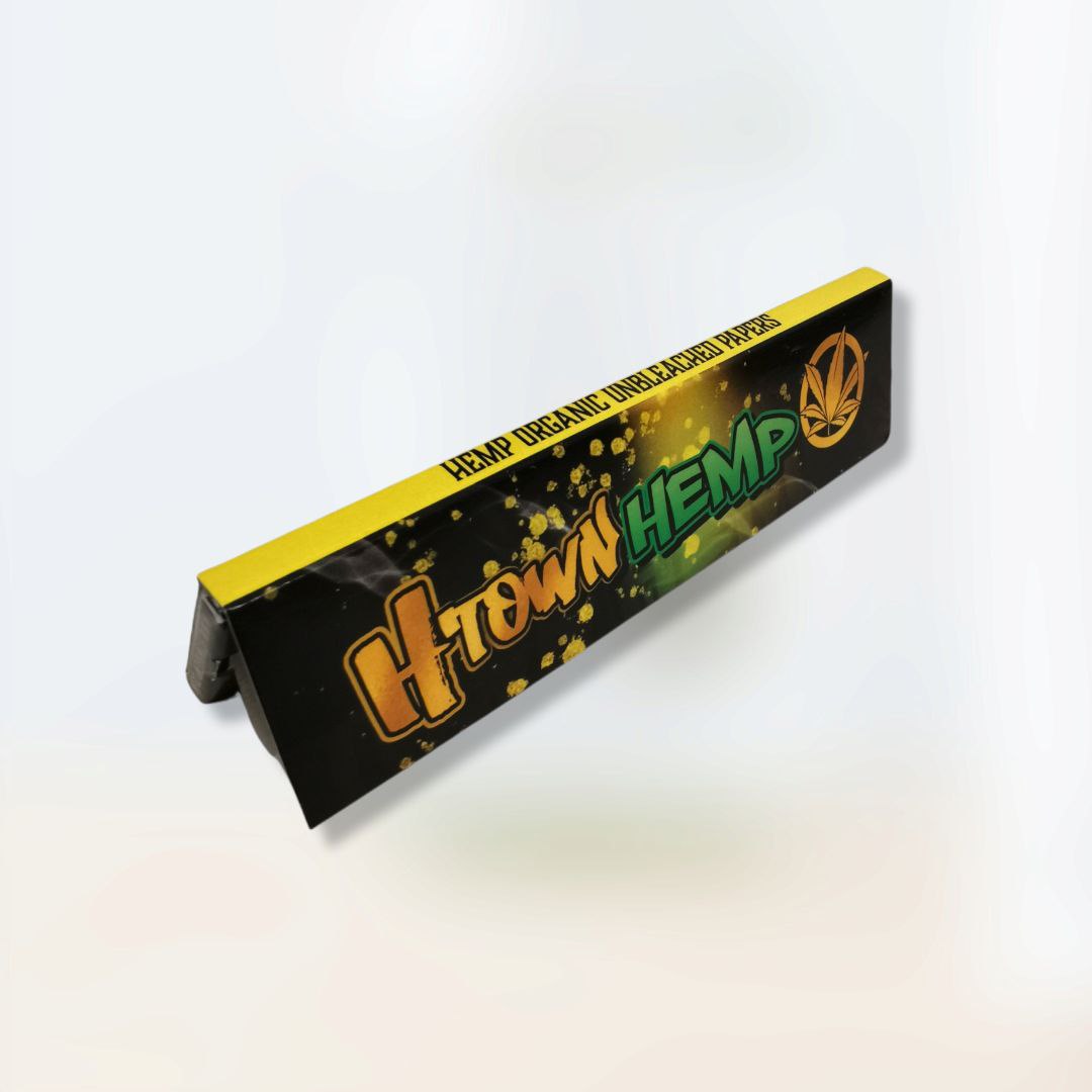 Organic unbleached king size slim papers - accessories - H Town Hemp
