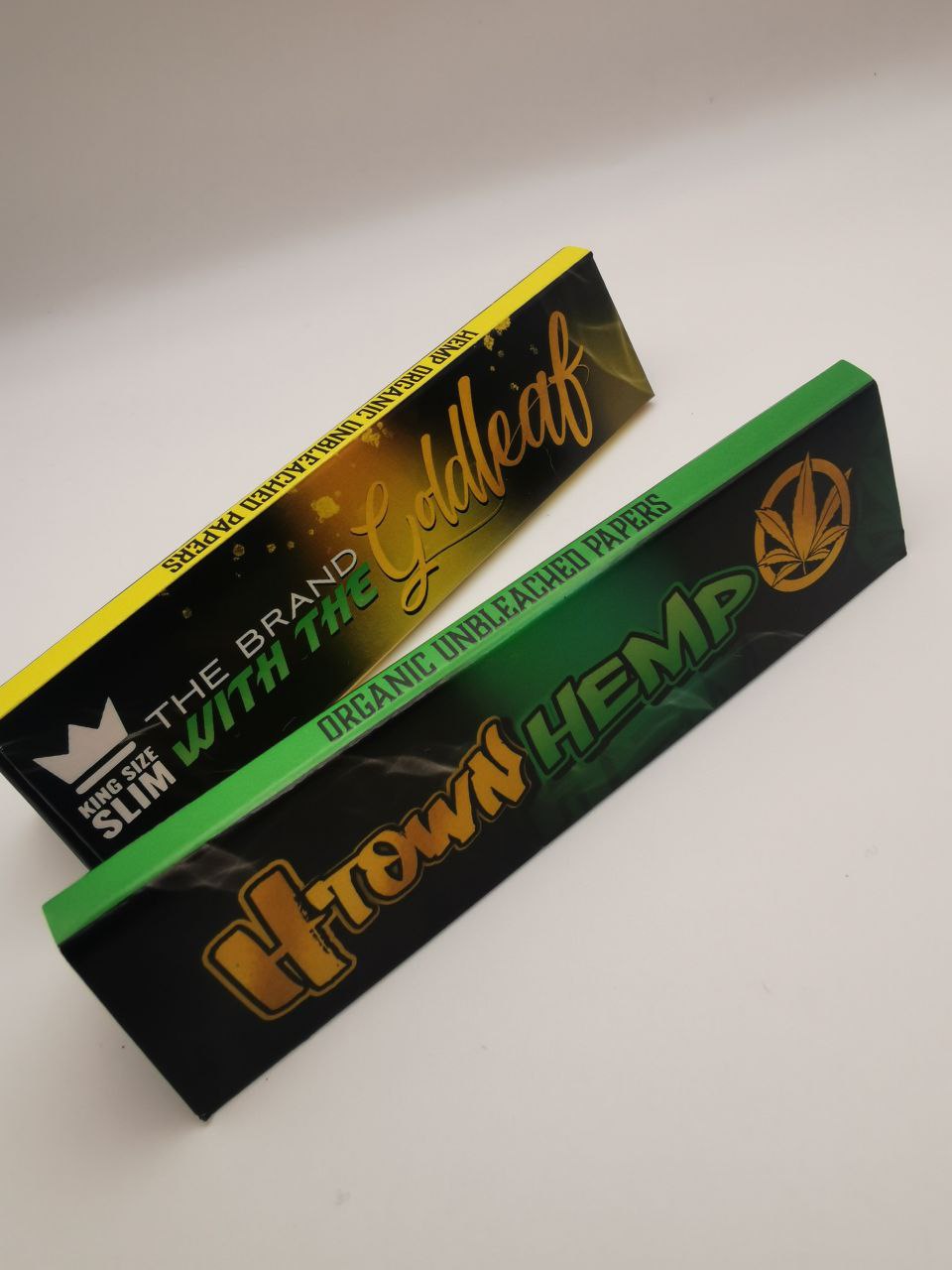 Organic unbleached king size slim papers - accessories - H Town Hemp