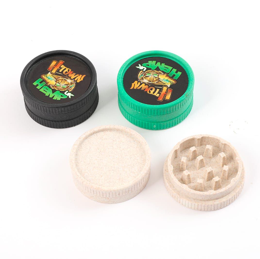 Biodegradable grinder {ring logo) - H Town Hemp