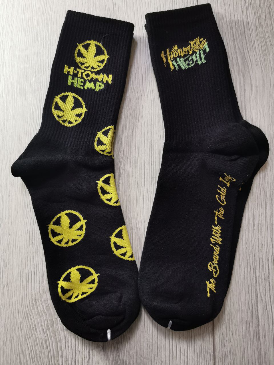 H town Cotton socks (Leaf design) - H Town Hemp