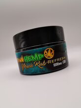 CBD Muscle Rub (Refresh) 1000mg - H Town Hemp