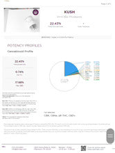 Ground Tea Tubes T1 Kush 17% CBD <0.2%THC - H Town Hemp