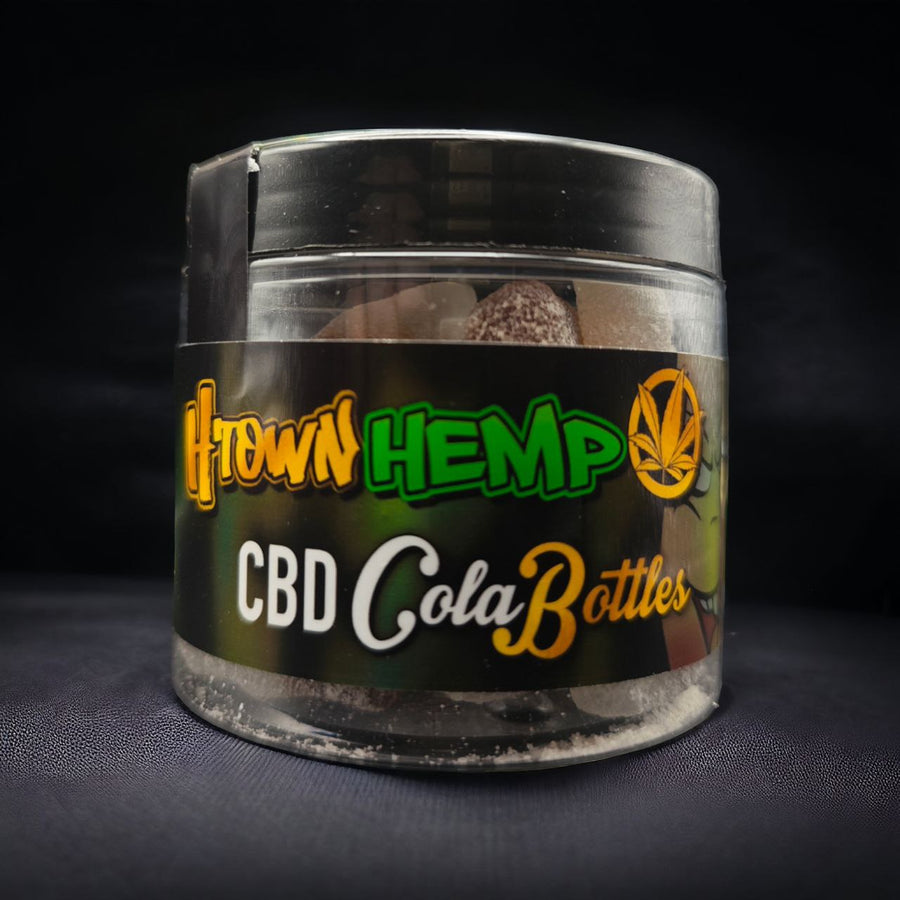 H Town Hemp cola bottle CBD gummies