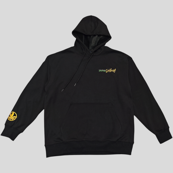 Luxury Cotton Hoodie Gold Leaf Edition