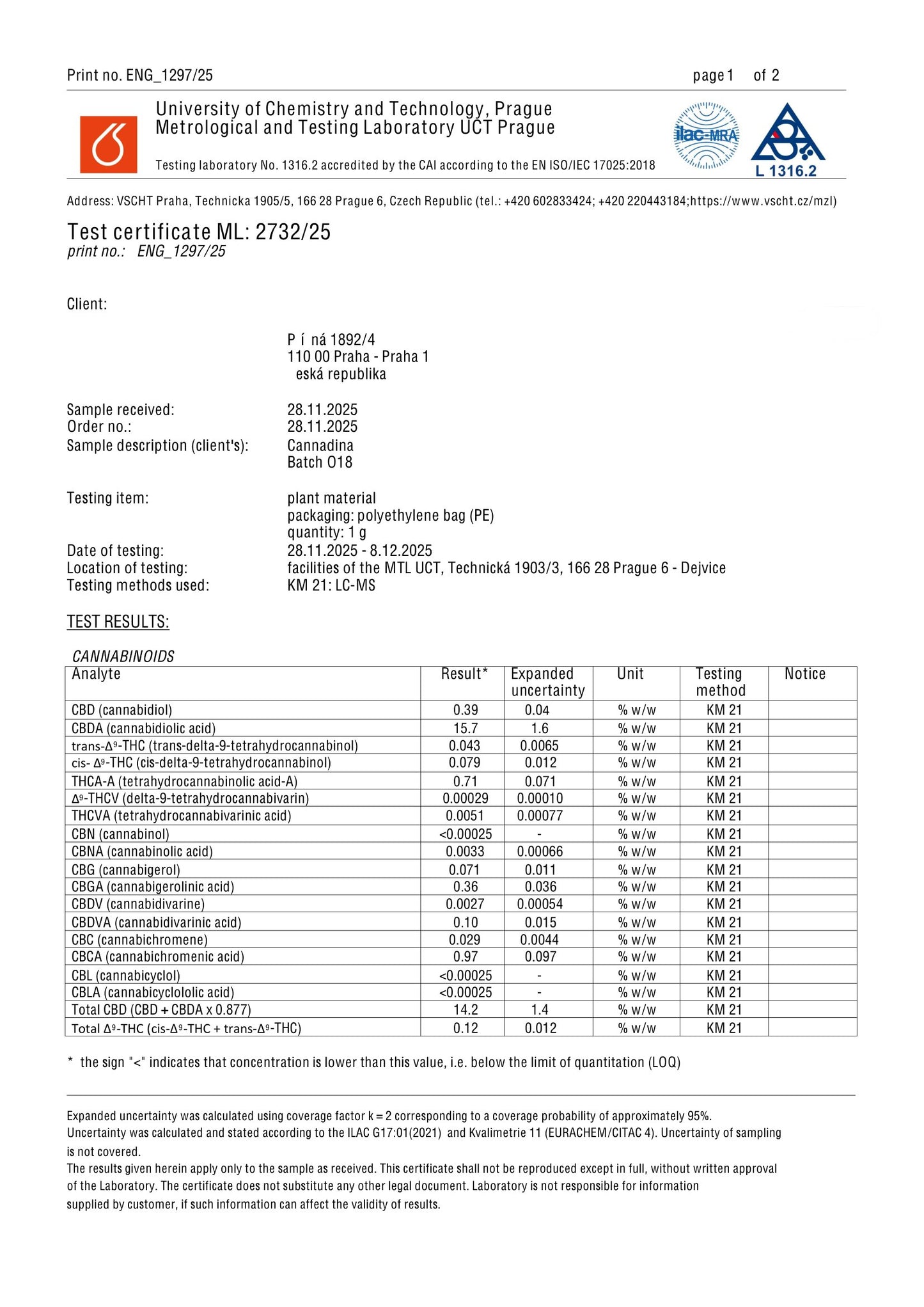 Z LIME 14% CBD <0.2% THC Loose Hemp Tea