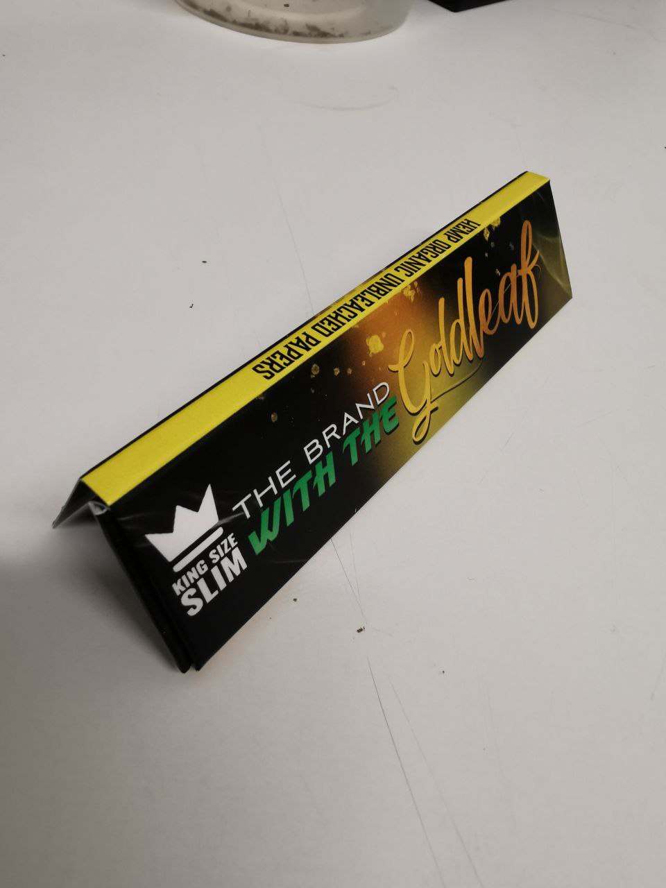 Organic unbleached king size slim papers