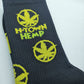 H town Cotton socks (Leaf design)