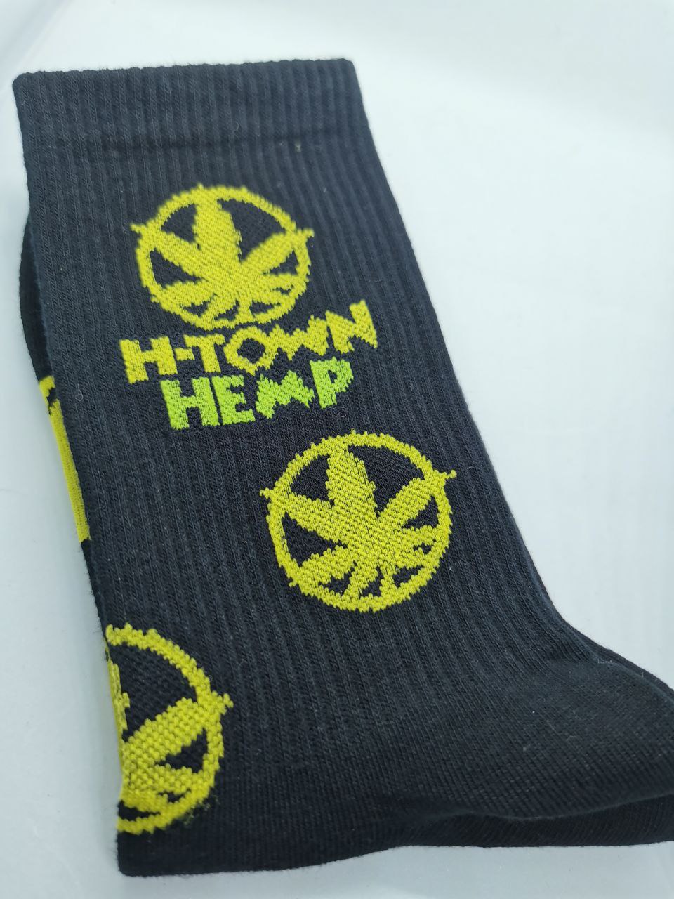 H town Cotton socks (Leaf design)